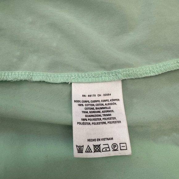 Anthropologie 9-H15 STCL Mint Green Top - Picture 8 of 9